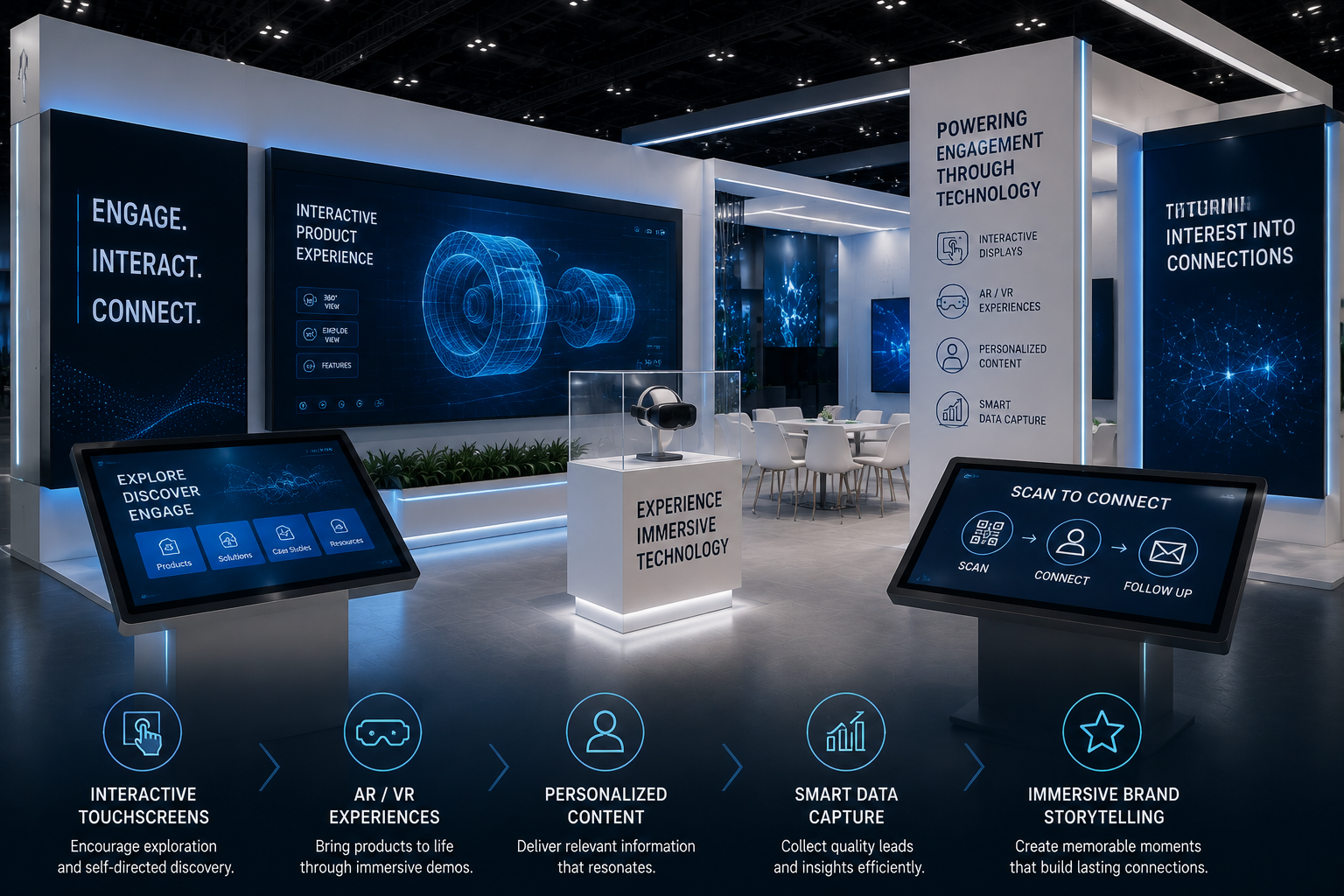 Digital integration in exhibitions for enhanced visitor engagement